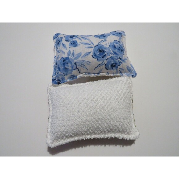 Reusable Sponge, Floral Dish Scrubby, Set of 2 - Picture 4 of 4